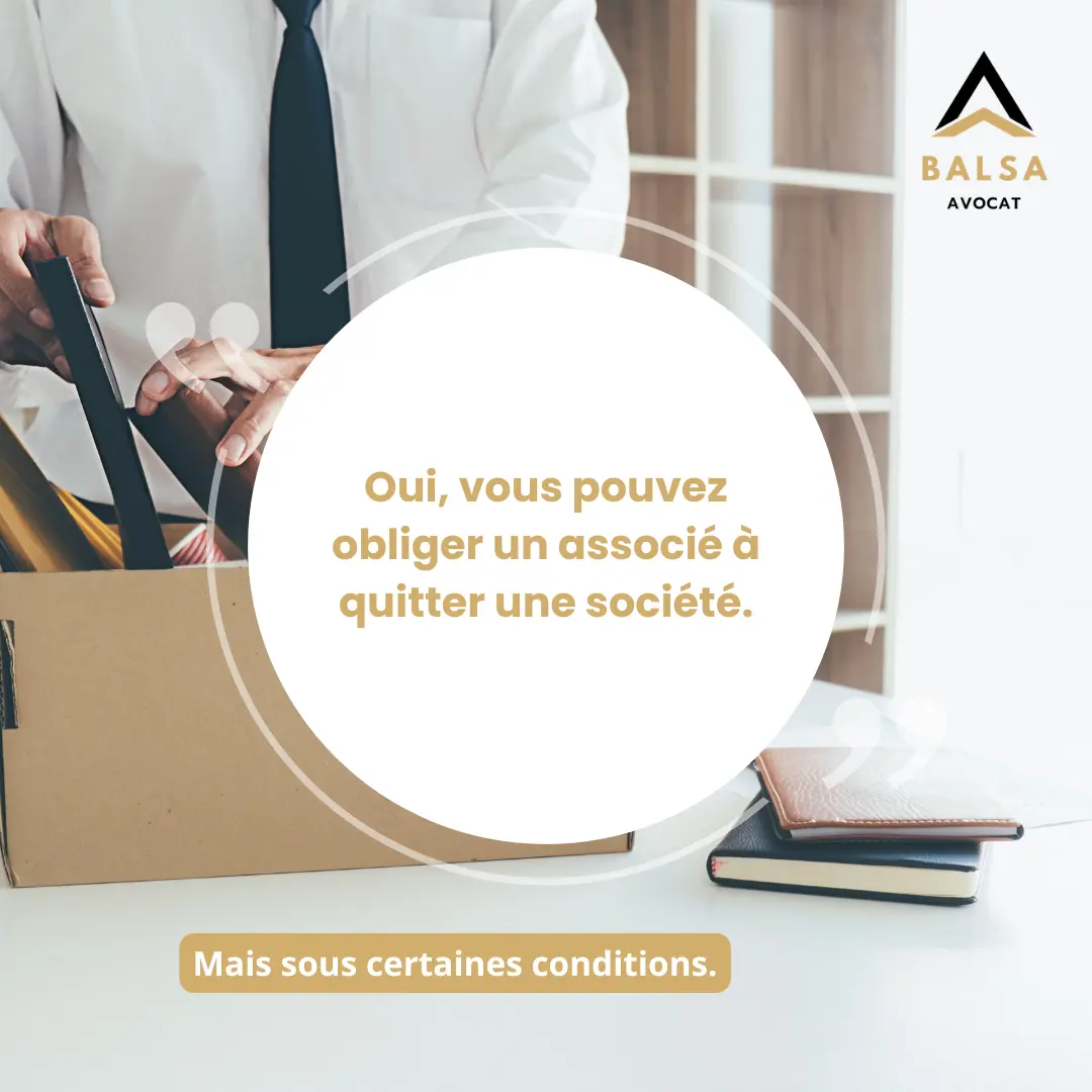 Lire la suite à propos de l’article Peut-on obliger un associé à quitter une société ?